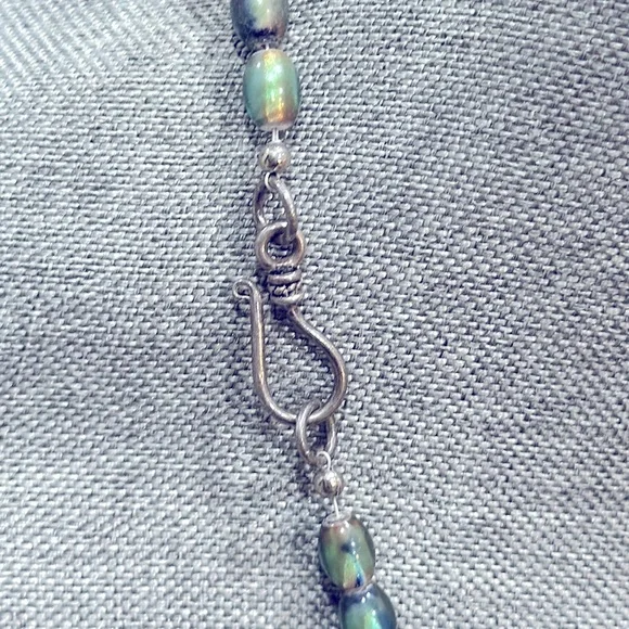 Vintage Pearl & Glass Beaded Necklace - Picture 4 of 4